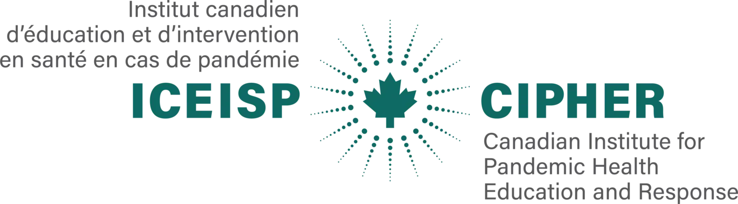 Institut canadien d'éducation et d'intervention en santé en cas de pandémie (logo)